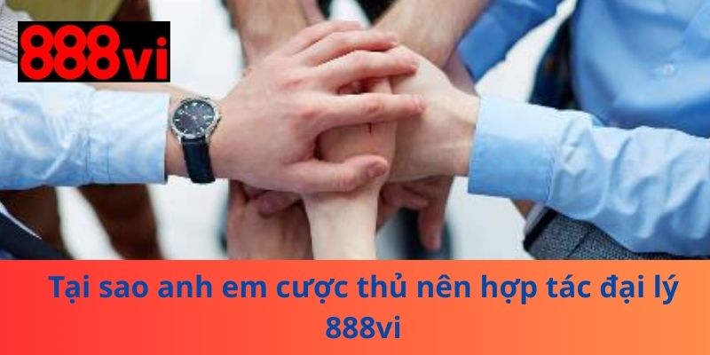 Tại sao anh em cược thủ nên hợp tác đại lý 888vi